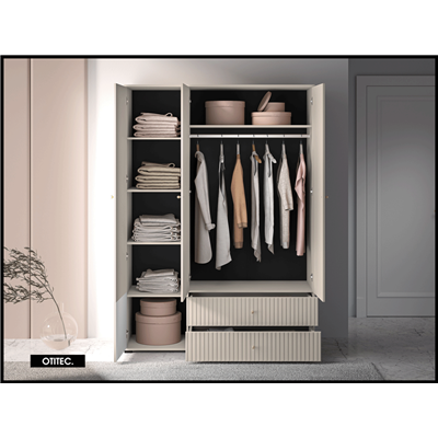 Armoire - H.210 x L.150 x P.55 cm - SOFY