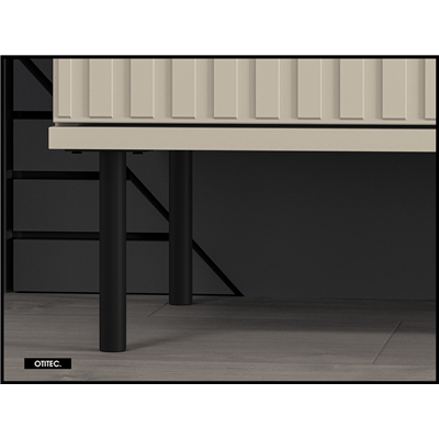 Meuble TV - H.53 x L.160 x P.40 cm - SOFY