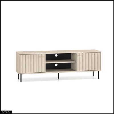 Meuble TV - H.53 x L.160 x P.40 cm - SOFY