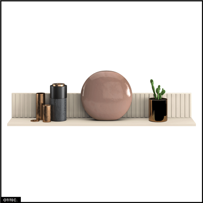 Étagère murale - H.18 x L.20 x L.120 cm - SOFY