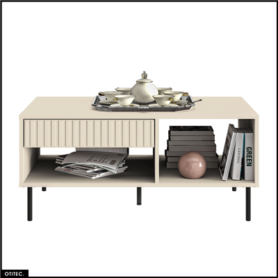 Table basse - H.48 x L.60 x L.100 cm - SOFY