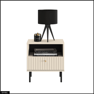 Table de chevet - H.53 x L.34 x L.50 cm - SOFY