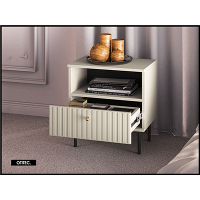 Table de chevet - H.53 x L.34 x L.50 cm - SOFY