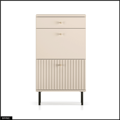 Meuble à chaussures - H.100 x L.55 x L.34 cm - SOFY