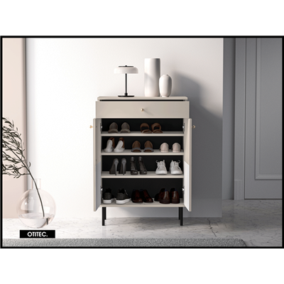 Meuble à chaussures - H.100 x L.68 x L.34 cm - SOFY