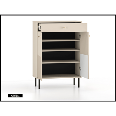 Meuble à chaussures - H.100 x L.68 x L.34 cm - SOFY