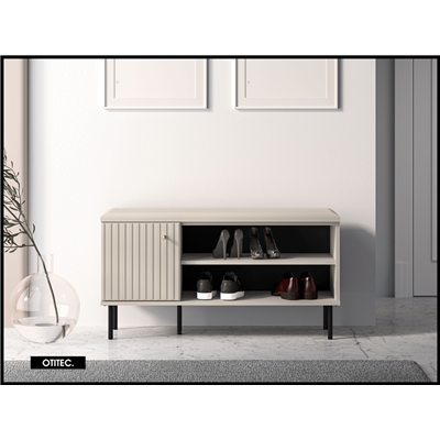 Meuble à chaussures - H.55 x L.100 x L.34 cm - SOFY