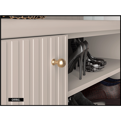 Meuble à chaussures - H.55 x L.100 x L.34 cm - SOFY