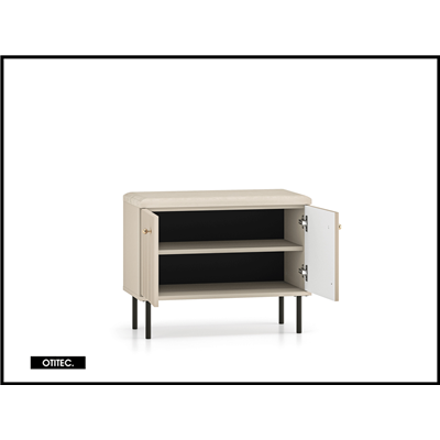 Meuble à chaussures - H.55 x L.34 x L.70 cm - SOFY