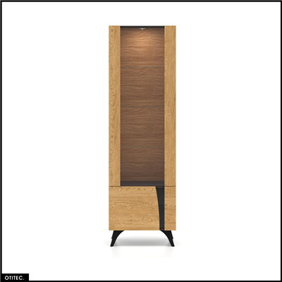 Armoire - H.190 x L.58 x P.40 cm - Gauche - TOSCANE