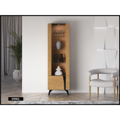 Armoire - H.190 x L.58 x P.40 cm - Gauche - TOSCANE