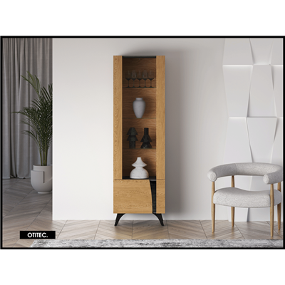 Armoire - H.190 x L.58 x P.40 cm - Gauche - TOSCANE