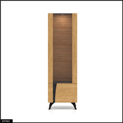 Armoire - H.190 x L.58 x P.40 cm - Droite - TOSCANE