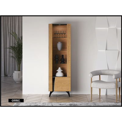 Armoire - H.190 x L.58 x P.40 cm - Droite - TOSCANE