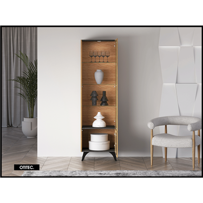 Armoire - H.190 x L.58 x P.40 cm - Droite - TOSCANE