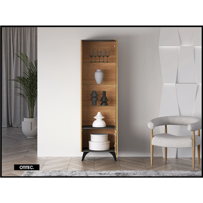 Armoire - H.190 x L.58 x P.40 cm - Droite - TOSCANE