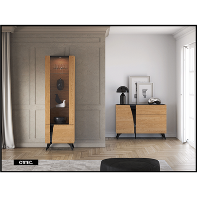 Armoire - H.190 x L.58 x P.40 cm - Droite - TOSCANE