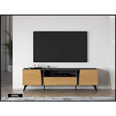 Meuble TV - H.52 x L.180 x P.40 cm - TOSCANE