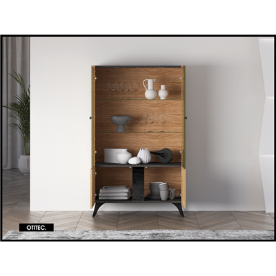 Armoire - H.152 x L.95 x P.40 cm - TOSCANE