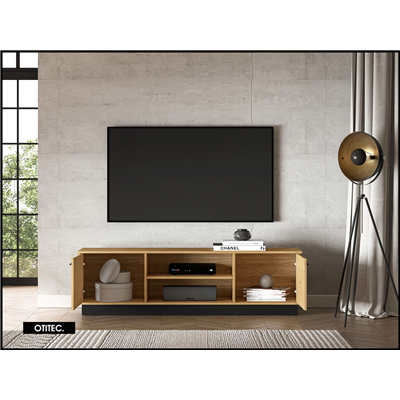 Meuble TV - H.49 x L.170 x P.40 cm - MODEST