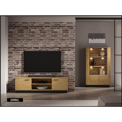 Meuble TV - H.49 x L.170 x P.40 cm - MODEST