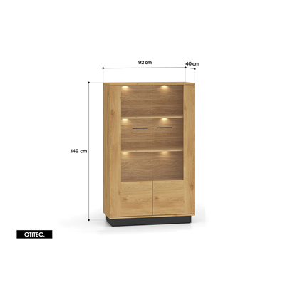 Armoire - H.149 x L.92 x P.40 cm - MODEST