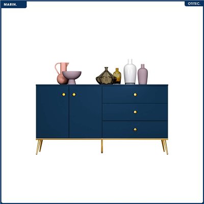 Commode - H.85 x L.160 x P.40 cm - MARIN