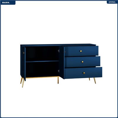 Commode - H.85 x L.160 x P.40 cm - MARIN