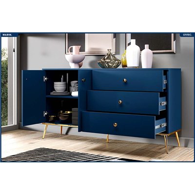 Commode - H.85 x L.160 x P.40 cm - MARIN