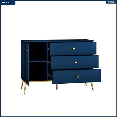 Commode - H.85 x L.120 x P.40 cm - MARIN