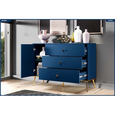 Commode - H.85 x L.120 x P.40 cm - MARIN