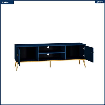 Meuble TV - H.54 x L.160 x P.40 cm - MARIN