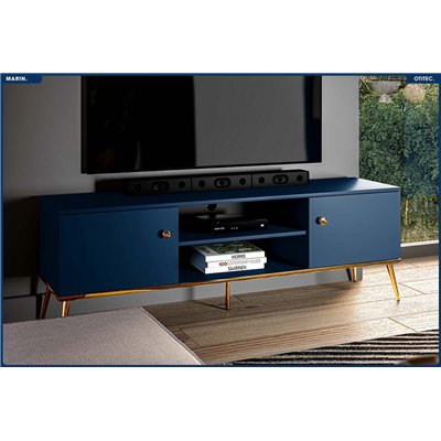 Meuble TV - H.54 x L.160 x P.40 cm - MARIN