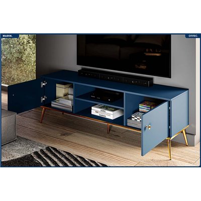 Meuble TV - H.54 x L.160 x P.40 cm - MARIN