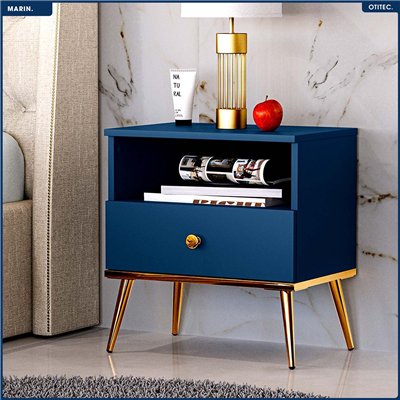 Table de Chevet - H.54 x L.50 x P.34 cm - MARIN