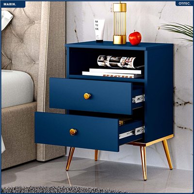 Table de Chevet - H.70 x L.50 x P.34 cm - MARIN