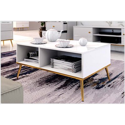 Table Basse - H.42 x L.90 x P.60 cm - PRESTIGE