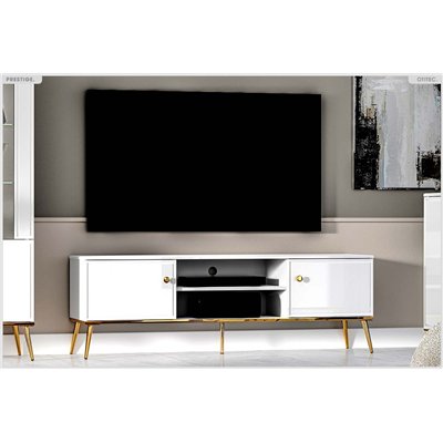 Meuble TV - H.53 x L.160 x P.40 cm - PRESTIGE