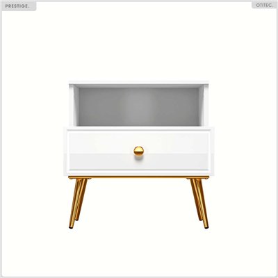 Table de Chevet - H.53 x L.50 x P.34 cm - PRESTIGE