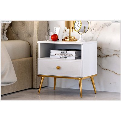 Table de Chevet - H.53 x L.50 x P.34 cm - PRESTIGE