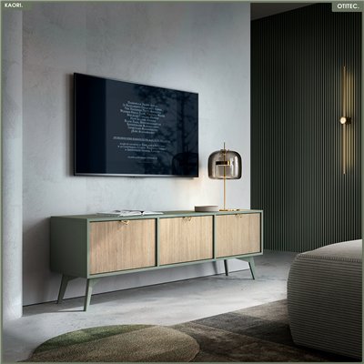 Meuble TV - L.158 x H.52 x P.38 cm - KAORI