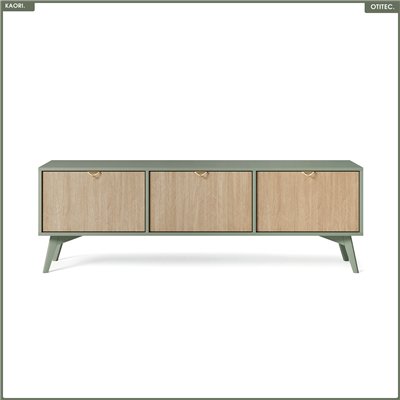 Meuble TV - L.158 x H.52 x P.38 cm - KAORI