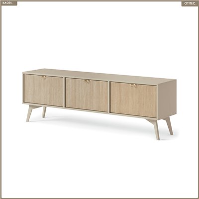 Meuble TV - L.158 x H.52 x P.38 cm - KAORI