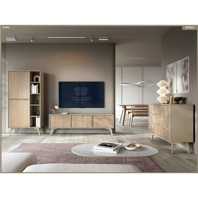 Meuble TV - L.158 x H.52 x P.38 cm - KAORI