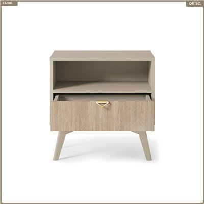 Table de chevet - L.54 x H.54 x P.38 cm - KAORI