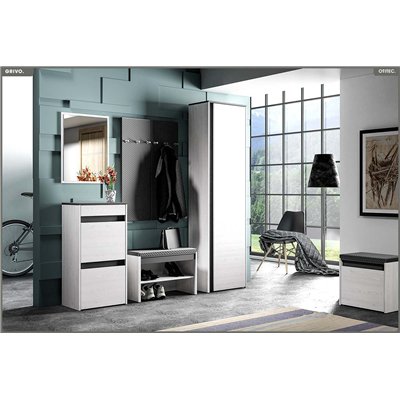 Garde robe - H.198 x L.54 x P.34 cm - GRIVO