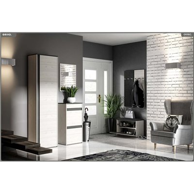 Garde robe - H.198 x L.54 x P.34 cm - GRIVO