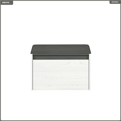 Banc à chaussures - H.47 x L.70 x P.34 cm - GRIVO