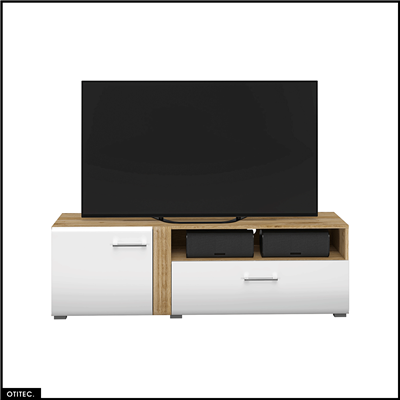 Meuble TV - H.47 x L.150 x P.42 cm - ADAGY