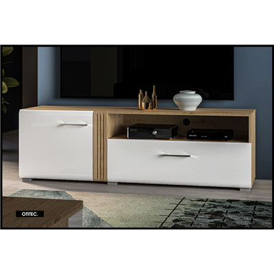 Meuble TV - H.47 x L.150 x P.42 cm - ADAGY